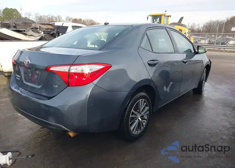2016 Toyota Corolla Le Premium z USA, uszkodzony, nr VIN 5YFBURHE4GP498950